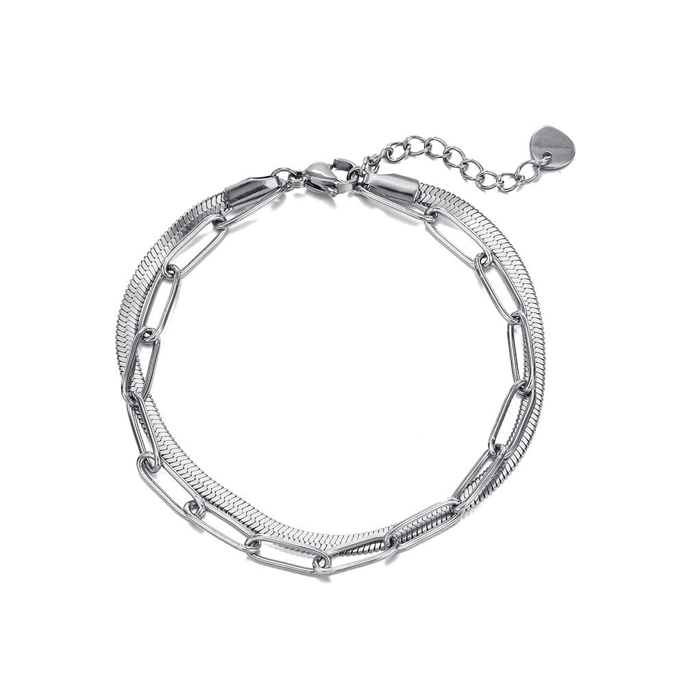 Wishes Stainless Steel Bracelet Female