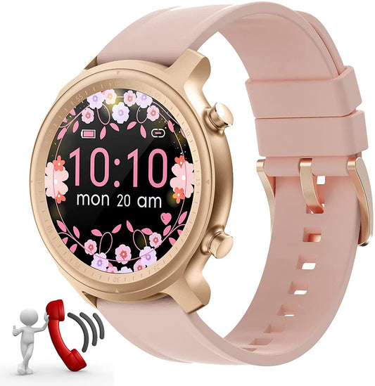 Wishes Round Watch Bluetooth Call Sports Waterproof Blood Pressure Blood Oxygen Multi-dial